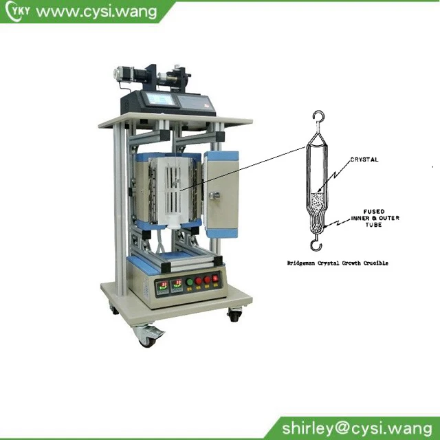 Compact Bridgman Crystal Growth Furnace With Hanging Wire Mechanism Up