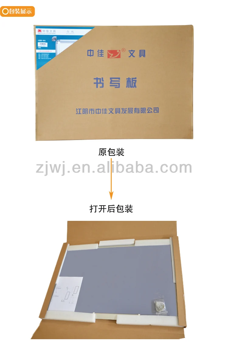 Jiangsu White Board Without Frame Board Melamine Mdf White