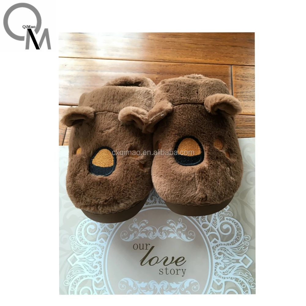Comfortable Animal Cute Design Man Flip Flop Woman Slipper For