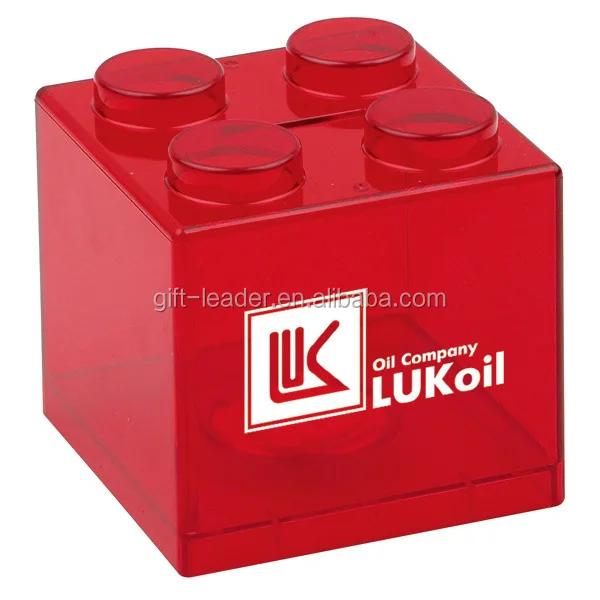 Building Block Shaped Clear Plastic Coin Bank Buy Clear Plastic Coin