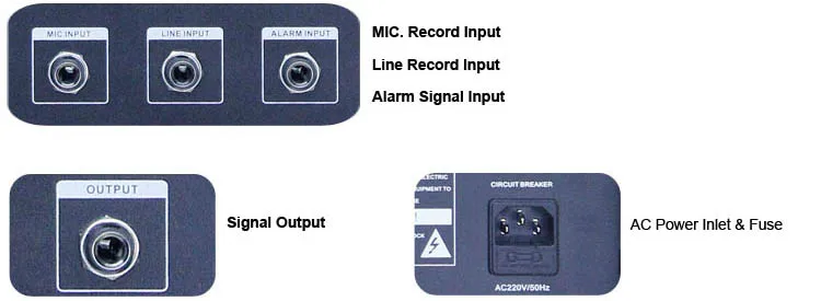 RH-AUDIO RH2815E Voice Evacuation System Alarm Interface