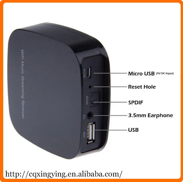 Wifi Audio Receiver Multiroom Streaming Music Box Music Receiver Wifi