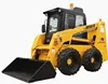 Chinese Wheel Skid Steer Loader with 50hp Perkins/Kubota/Xinchai engine and 750kg rated load