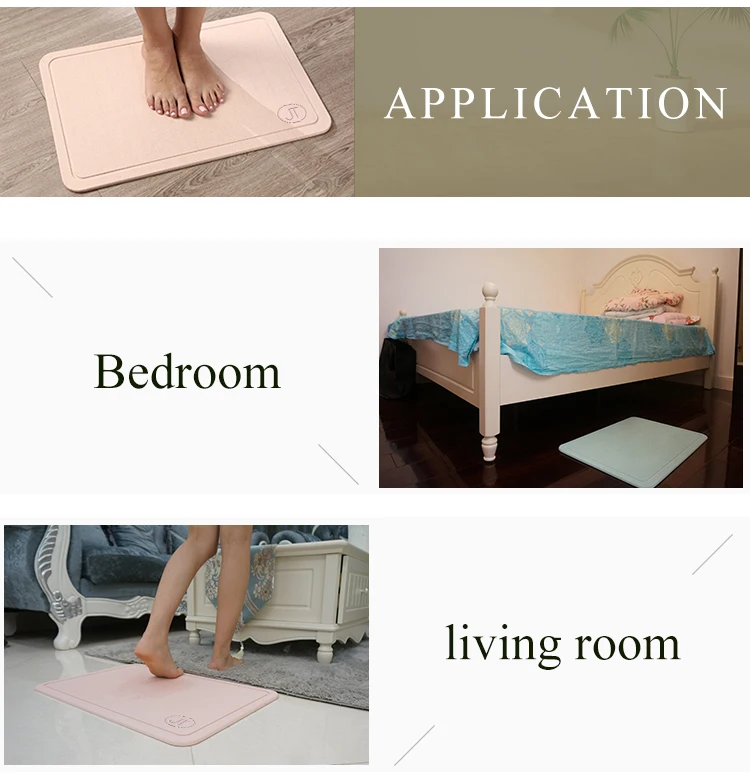 Instant Dry Quickly Soil Diatomaceous Earth Bath Mat Buy Soil