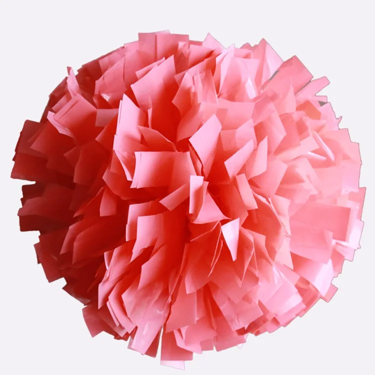 High Quality Wholesale Colorful 6 Wet Look Pink Cheerleading Pom Poms For Cheerleader - Buy Plastic Cheerleading Poms,Wet Look Plastic Pom Poms For Cheerleader Product on Alibaba.com