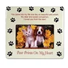 Paw print pet memorial picture photo frame