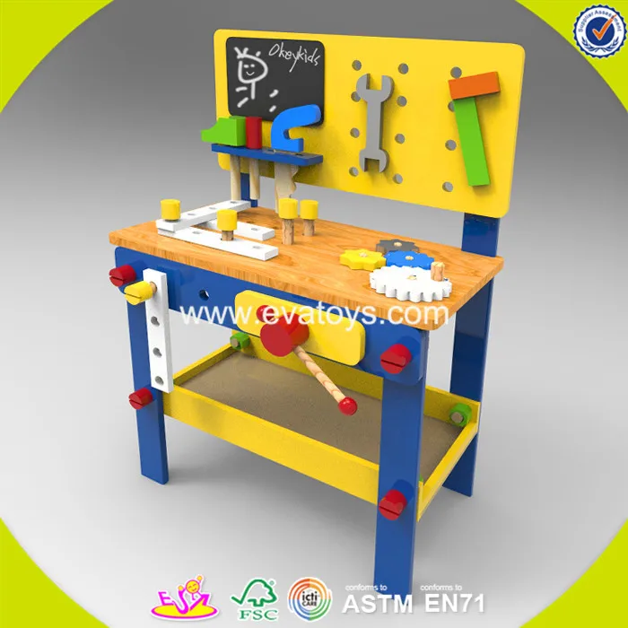 Wholesale Kids Wooden Workbench Toy For Preschoolers W03d076b