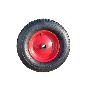 Heavy Duty Metal Rim Pneumatic Tire Wheel 4.8/4.00-8 - Buy ...