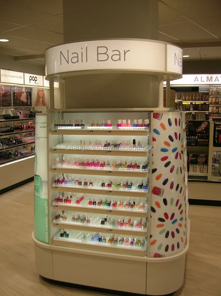 Salón de belleza display, display muebles para bar de uñasEstantes Salón de belleza display, display muebles para bar de uñasEstantes