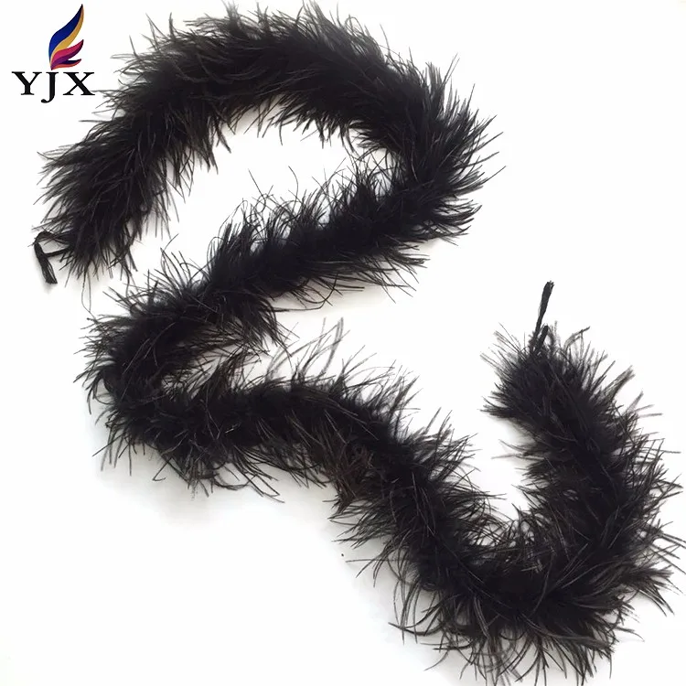 Wholesale Leather Suede Faux Fluffy Ostrich Feather Boa Feather Buy