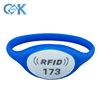 Colorful ISO14443A 13.56MHz silicone Wristband Sport RFID wristband