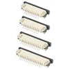 1.0mm connection FFC/FPC flat cable socket 4P/6/8/10/9/12/16/20/24/30/40p
