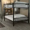 China supplier wholesale as customers request color metal sofa bunk cum bed with ladder