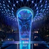 Indoor Wall Water Feature Graphic Digital Water Curtain Price For Decorate Wedding Show