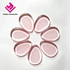 China Manufacture Pure Silicon Foam Transparent Teardrop Shape Make Up silicone Sponge