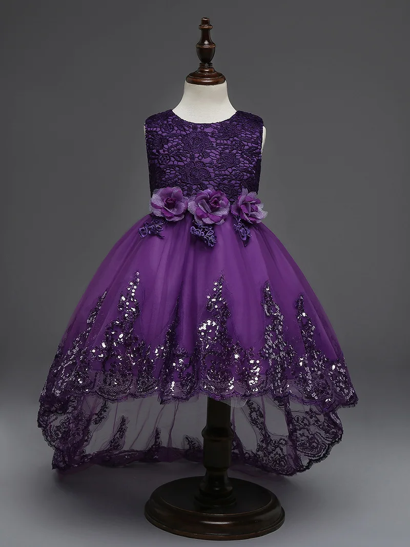 purple frock design