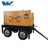 Cheap Price!!! 30kva silent diesel generator with four wheels trailer