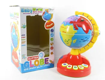 Children Cartoon Globe Sphere Tellurion Light Music Story Battery Children Cartoon Globe Sphere Tellurion