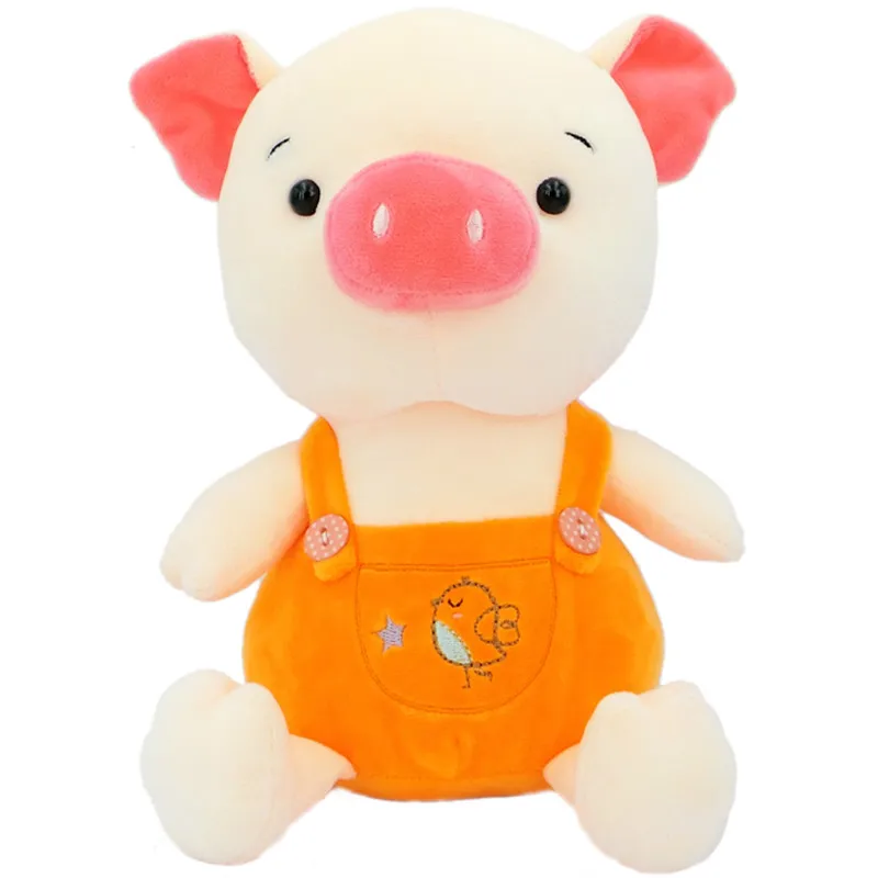 22cm Cute Pig Stuffed Animals Plush Toys Kawaii Colors Piggy Great Pet