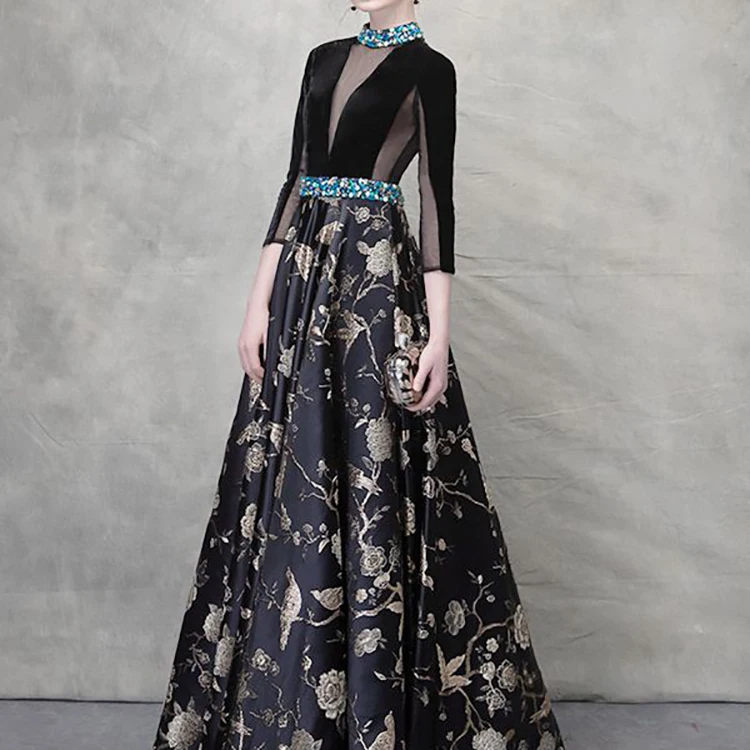 transparent long dress