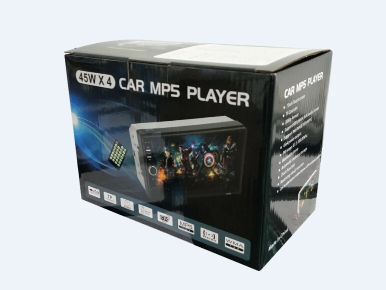 Bluetooth 2din Car Stereo Usb/tf Port Fm Aux Input 7 Inch Universal