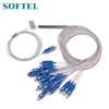 Mini type 900um steel tube PLC splitter 1x16