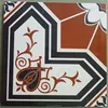 Fujian Fuzhou Minqing discontinued ceramic floor tile inkjet screen floor tiles for bathrooms balcony kitchen of 30x30 40x40cm