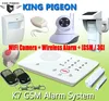 Wonderful Internal Microphone home security fence alarm with best gsm home alarm system K7