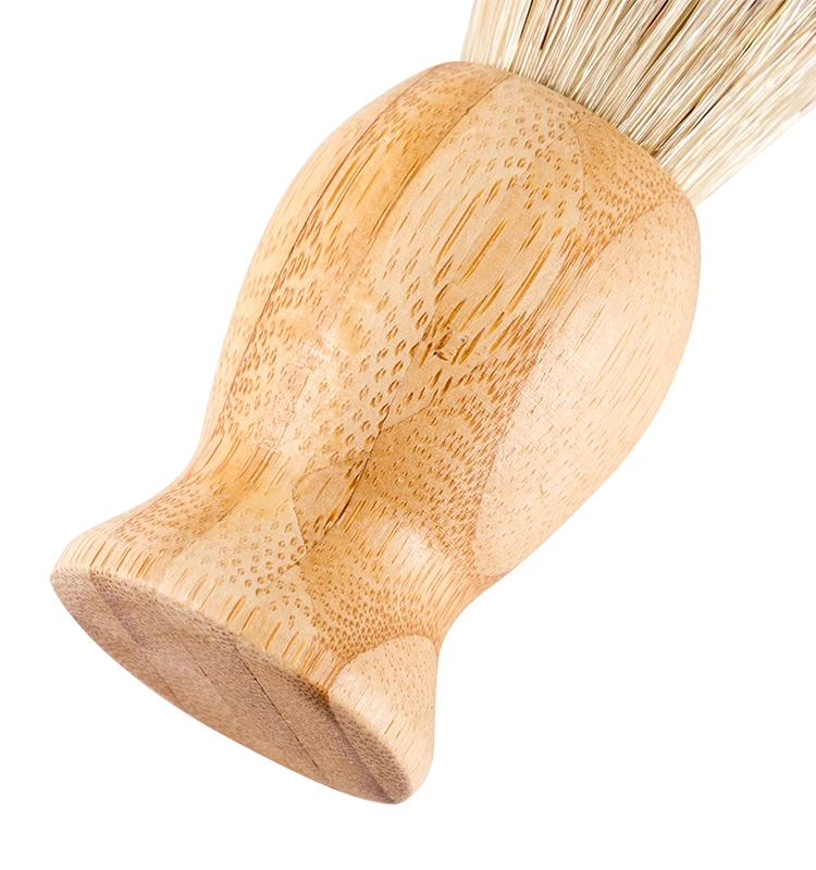 New Fashion Small Wood/bamboo Handle Bristle Shaving Kit For Hotels