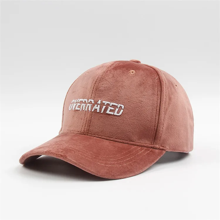 Multiple Colors Custom Velvet Baseball Caps Wholesale Buy Multiple