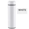 Business gift straight type double wall stainless steel water bottle vacuum bottle