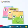 Eco friendly Recycled school note book ,mini spiral paper recycled paper notebook