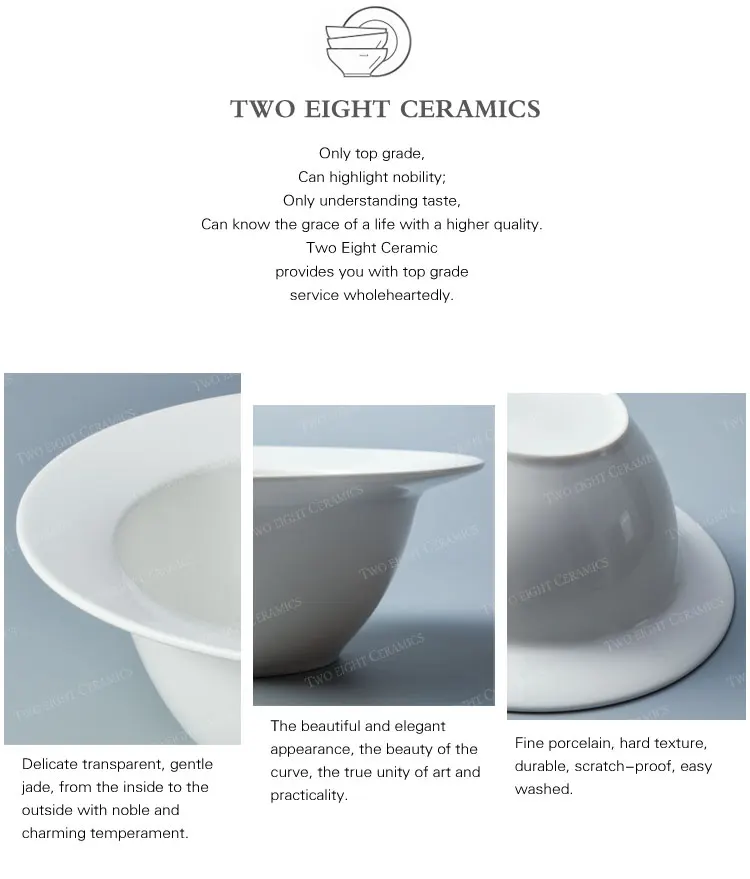 2017 hotel and restaurant dinnerware ceramic salad bowl