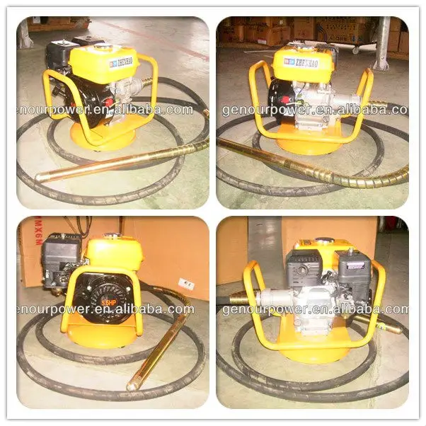 Gasoline concrete vibrator