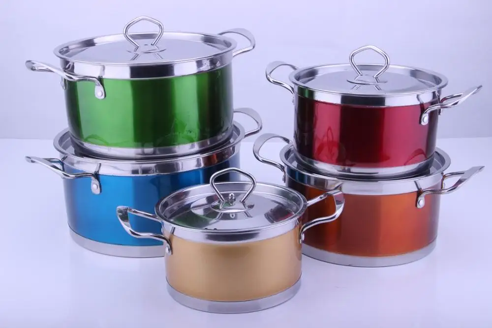 Factory Stainless Steel Hot Pot Casserole Set With Cover Buy Hot Pot