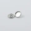 Beadsnice ID22935 fashion finding for button jewelry flat round 10mm sold by PC glass ball cover cap