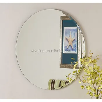 Frameless Beveled Wall Round Oval Mirrors Shape Gl Price In Frameless Beveled Wall Round Oval Mirrors Shape Gl Price In Shandong China