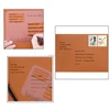 Amazon Lettering and Envelope Addressing Guide 4 Stencil Templates-in-1, fits a Wide Range of Stationery and Envelopes