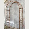 iron rose arch metal frame pergola garden arbours and arches