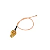 Rp-Sma Female To U.Fl/Ipex Cable Rg178 Rf Coaxial Cable Assembly 30Cm For Wifi Antenna Connection