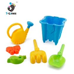 Eco plastic fish shape beach sand toys play set for kids.jpg