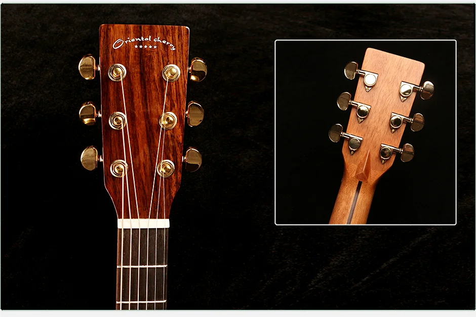 High End Handmade Solid Wood Spruce Acoustic Guitar Buy Solid Wood Acoustic Guitar,Spruce