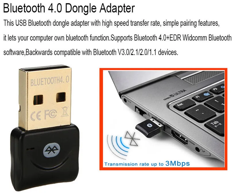 mini usb bluetooth csr v4.0 dongle dual mode wireless adapter device api