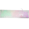 Led rainbow backlight silent button integrative keycap chocolate flat key keyboard for ipad portable computer