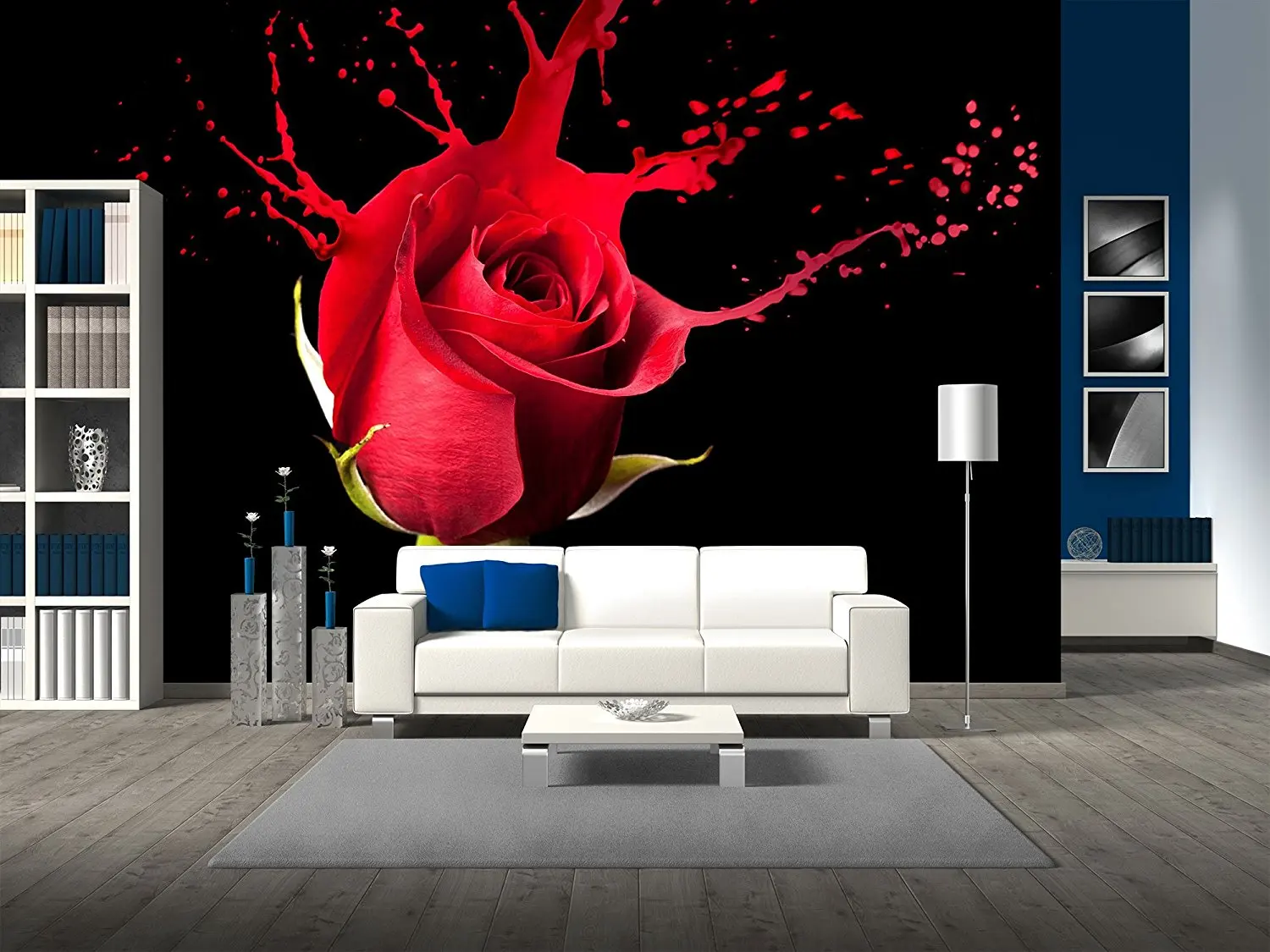 Cheap Red Rose Wall Mural, find Red Rose Wall Mural deals on line at Alibaba.com