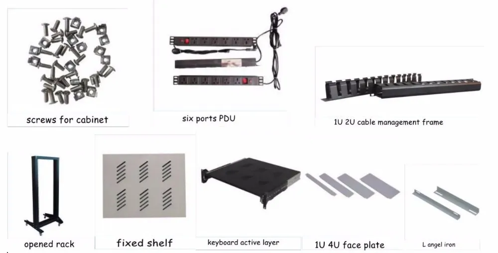 Beijing 19 '' 4U SPCC dvr wall mounted data rack