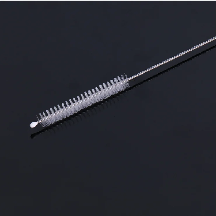 
2019 Factory Wholesale Stainless Steel Rotating Brushes to Clean Straws 
