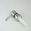 Cost price liquid soap dispenser stainless steel foaming soap pump / free sample 24/410 silver lotion pump