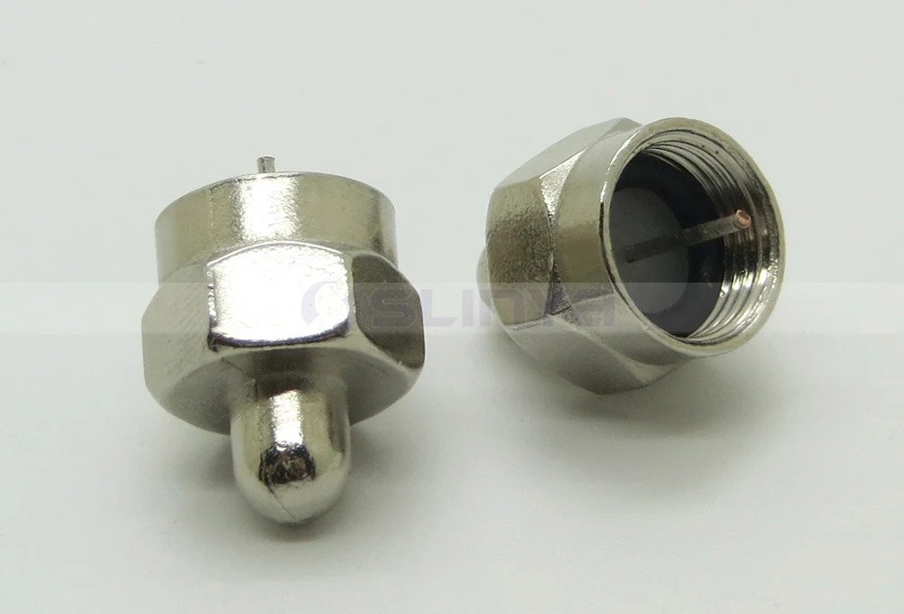 F Type 75 Ohm Terminator Coaxial Satellite Tv Rf Port End Caps Buy Tv