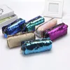 Funny Glitter Sequin Girls Color Zipper Kids Cute Custom School Pencil Case